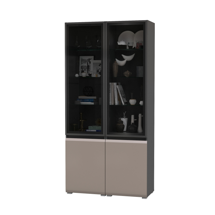 Витрины, Горка Сидней из двух шкафов-витрин