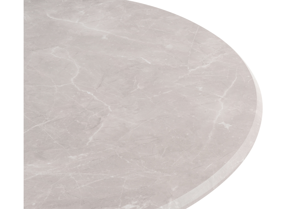 Обеденные столы, Стол деревянный Абилин 100 (Мрамор светло-серый)