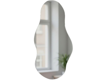 Зеркало настенное Мебелик фигурное Сельетта-7 110 х 55,8 см