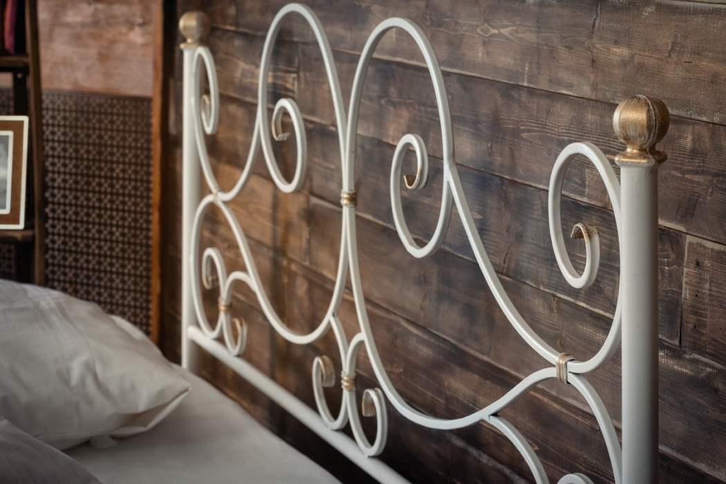 Кованые кровати, Кованая кровать Верона 1.4 с двумя спинками