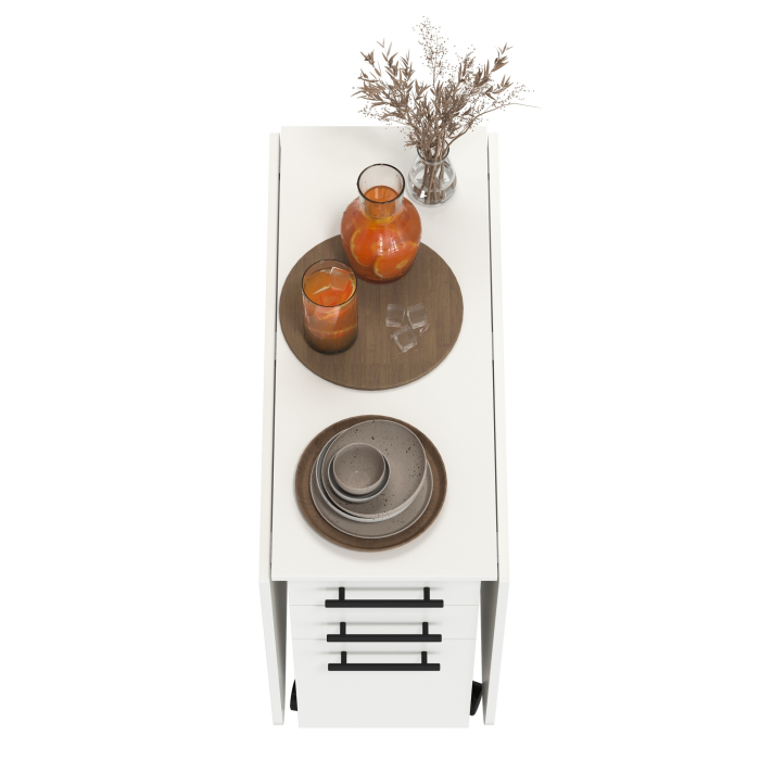 Обеденные столы, Стол-книжка с ящиками