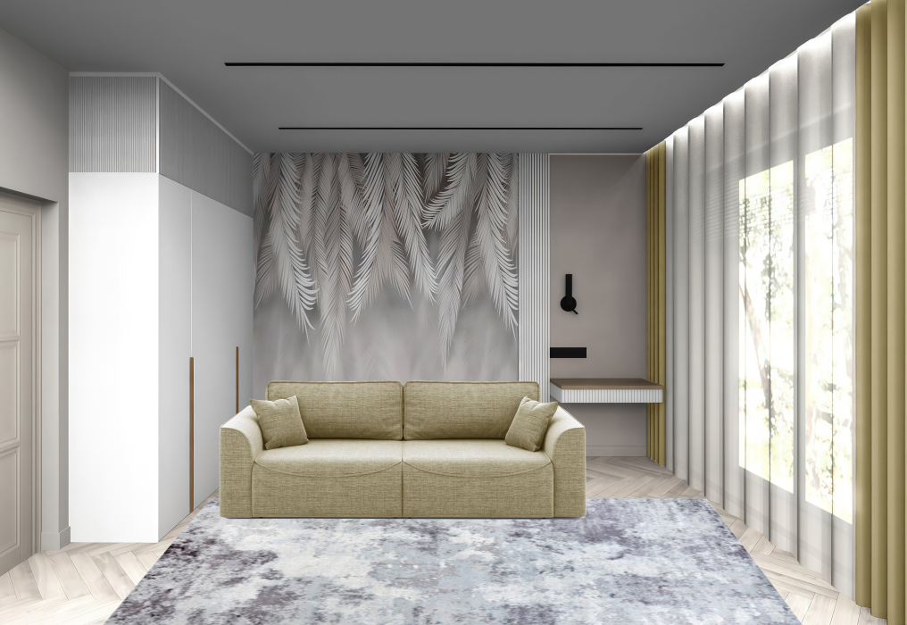 Диваны еврокнижки, Диван-кровать еврокнижка Рафаэль НПБ, рогожка