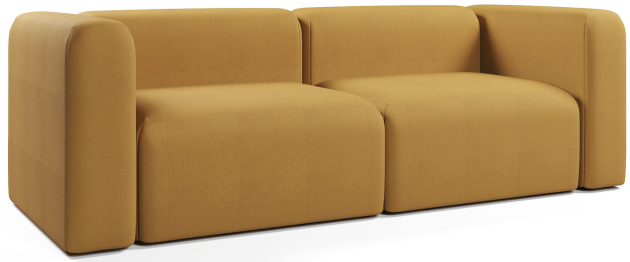 Диван прямой модульный Орион еврокнижка, велюр