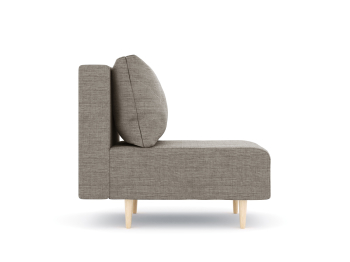 Кресло для отдыха Милли без подлокотников, рогожка Люкс