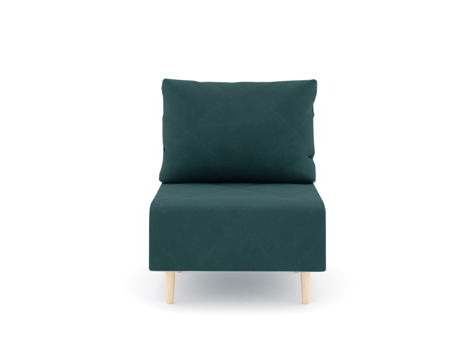 Кресло для отдыха, Кресло для отдыха Милли без подлокотников, велюр