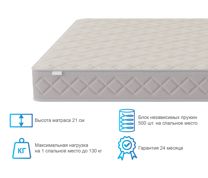 1400 x 2000, Матрас Столплит Сити - Валенсия 1400*2000