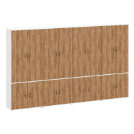 Шкафы двухстворчатые, Шкафы Лидер-8 МД 20Б комплект для прихожей из четырёх шкафов