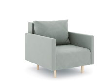 Кресло для отдыха, Кресло для отдыха Милли с подлокотниками, велюр