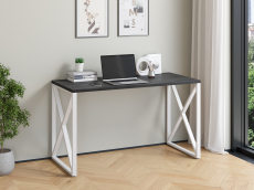 Прямые, Стол письменный Айсберг Лофт 06 Белый