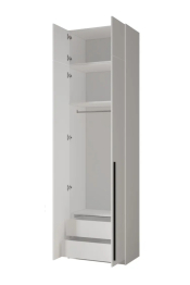 Шкаф распашной с антресолью София 2600х800х520 мм