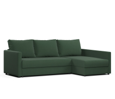 Диваны угловые, Диван угловой Фрисби дельфин, велюр