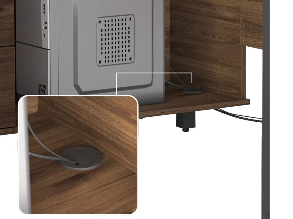 Письменные столы, Стол рабочий универсальный Калифорния Хардвиг 1200 ЛДСП