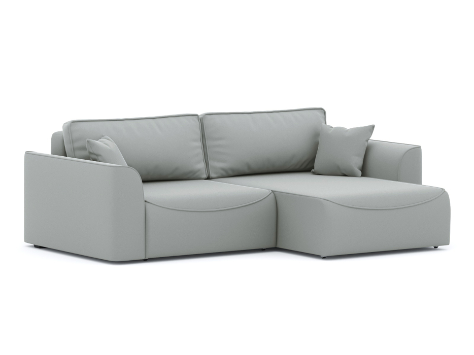 Диваны угловые в гостиную, Диван-кровать угловой Рафаэль еврокнижка НПБ, велюр