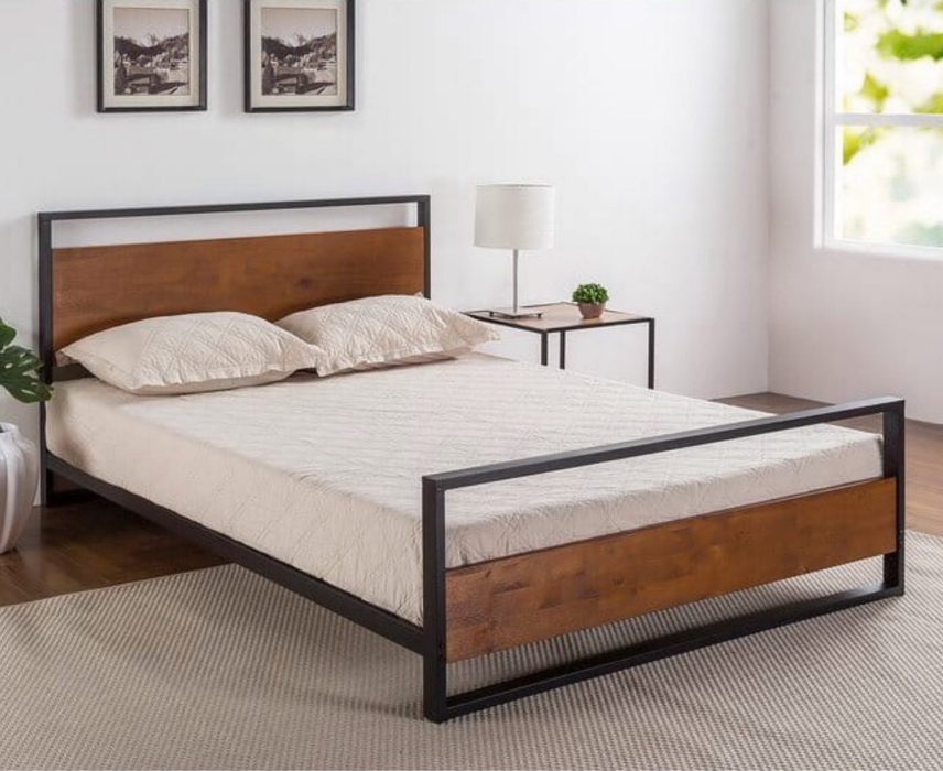 Кровати 140 см, Кровать в стиле лофт Шелби 1.4