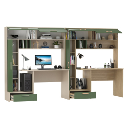 Столы письменные с надстройкой Лайт 03.243Н