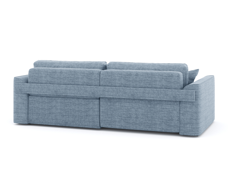 Диваны угловые в гостиную, Диван-кровать угловой Рафаэль еврокнижка НПБ, рогожка Люкс