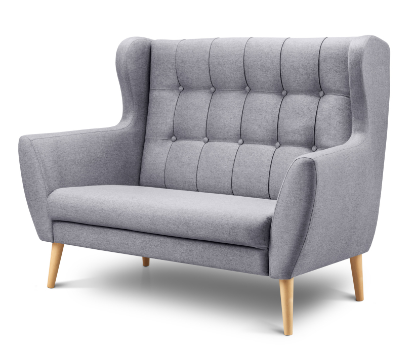 Дизайнерские диваны для гостиной, Диван прямой нераскладной Фиджи, рогожка