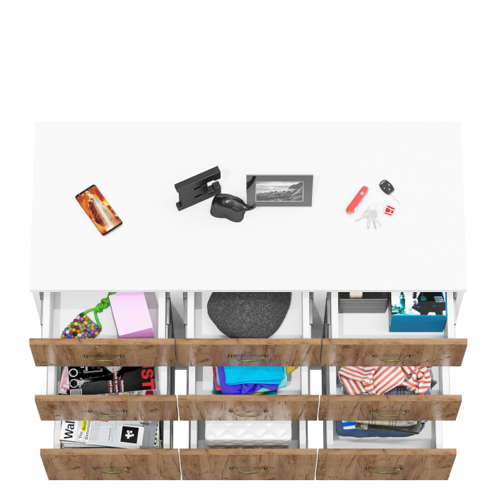 Тумбы, Тумбы три выдвижных ящиками 3.16 Лидер-8