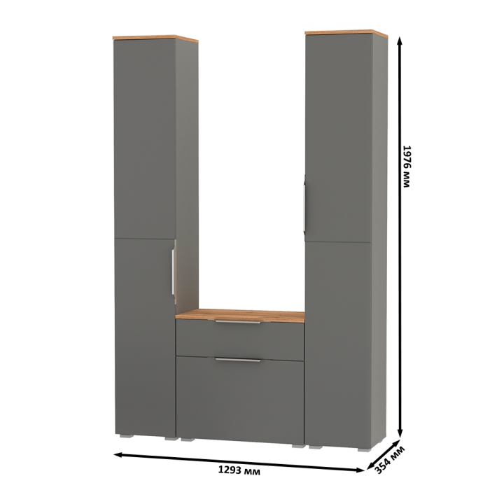 Прихожие, Два пенала и обувница Октава