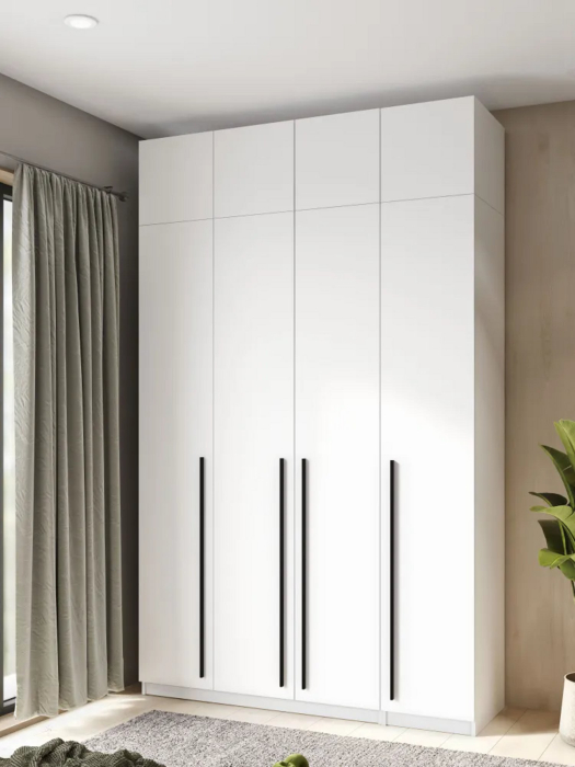 Шкафы, Шкаф для одежды распашной с ящиками 4-х дверный с антресолью, София, 2600х1600х520 мм