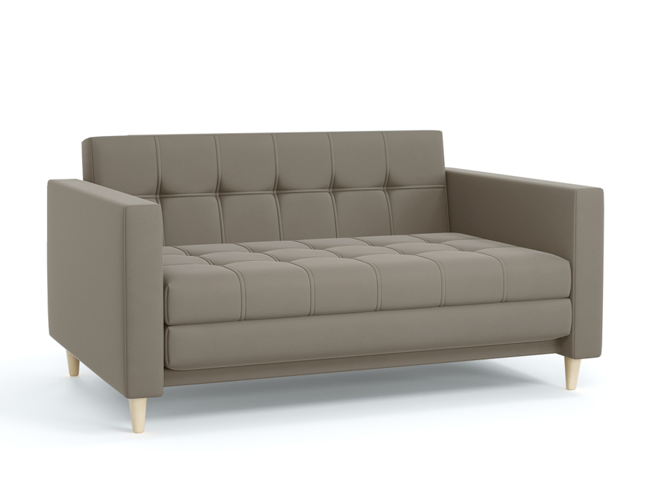 Диваны еврокнижки, Диван-кровать еврокнижка Квадро, велюр