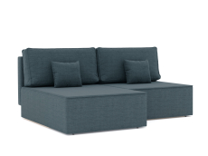 Диваны угловые в гостиную, Диван-кровать угловой еврокнижка Блюм Некст, рогожка Люкс