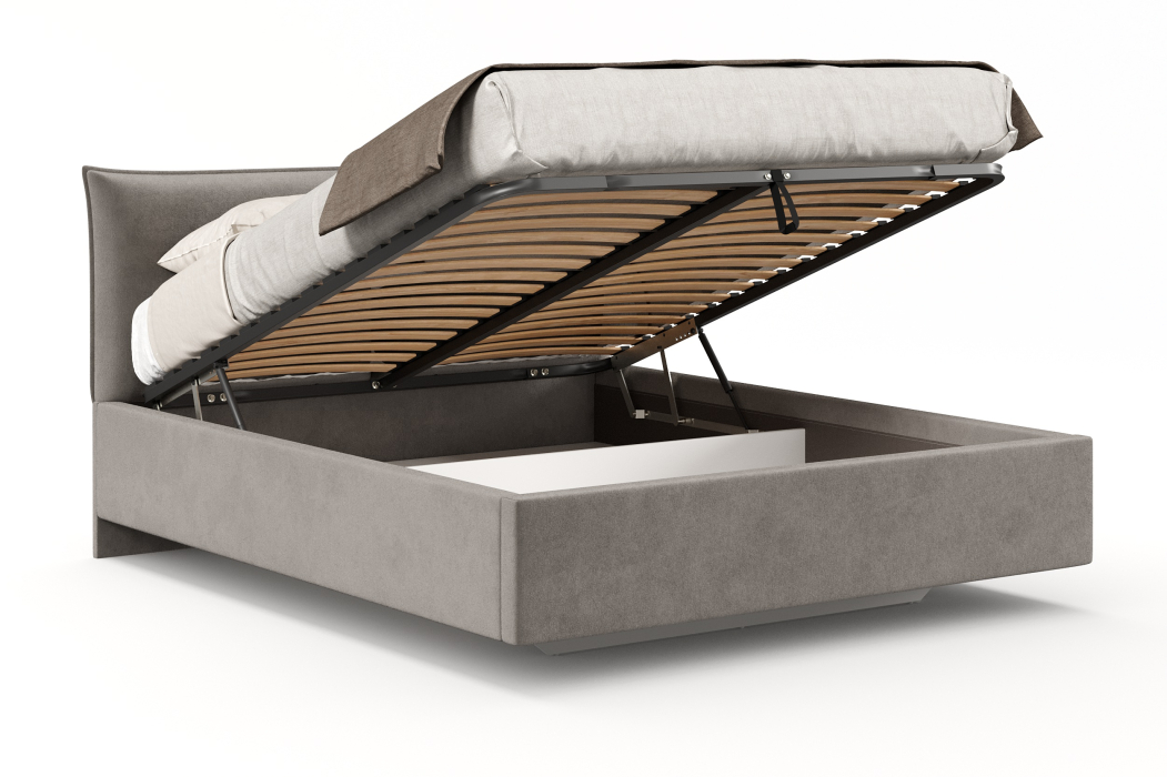 Мягкая кровать, Кровать Премьера 1600 с подъёмным механизмом