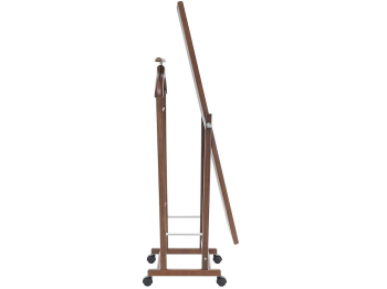 Вешалка костюмная с зеркалом на колесах Мебелик В 24Н