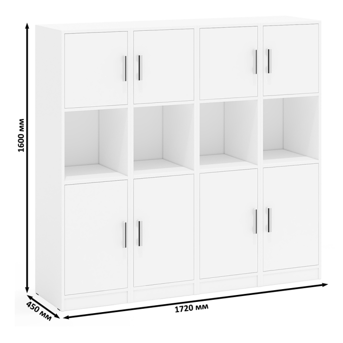 Шкафы двухстворчатые, Пеналы с нишей СК-9