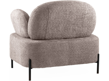 Кресло STOOL GROUP Кэнди с подлокотниками букле