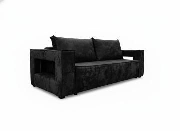 Диван-кровать еврокнижка Лофт Люкс  с подсветкой , 140,плюш