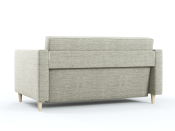 Диван-кровать еврокнижка Квадро, рогожка Люкс