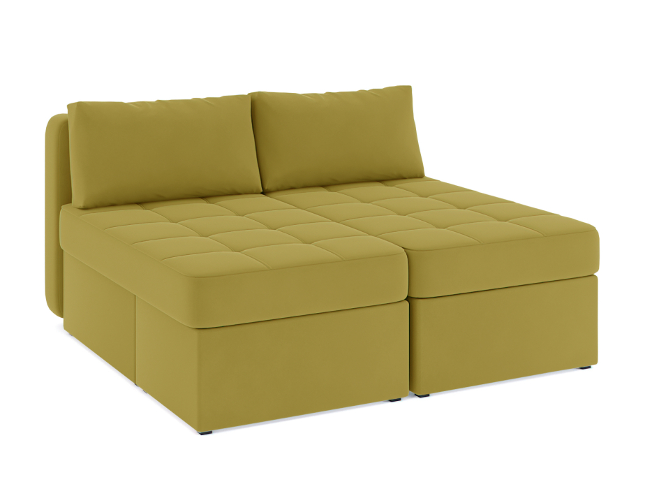 Диваны угловые в гостиную, Диван-кровать угловой Оливер еврокнижка-трансформер, велюр