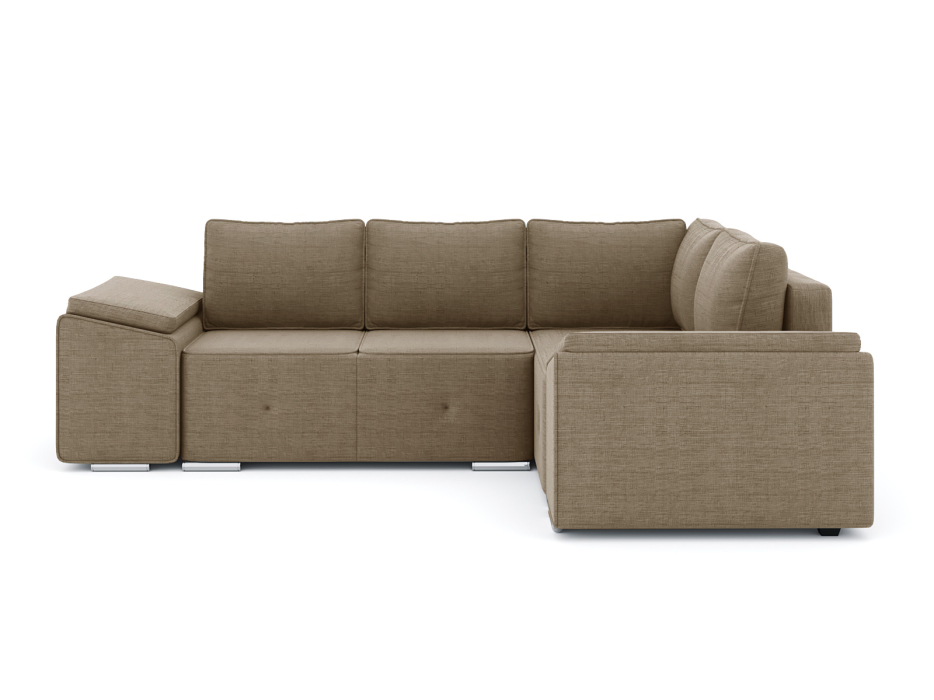 Диваны угловые в гостиную, Диван-кровать угловой Хавьер 1 ПБ еврокнижка, рогожка Люкс