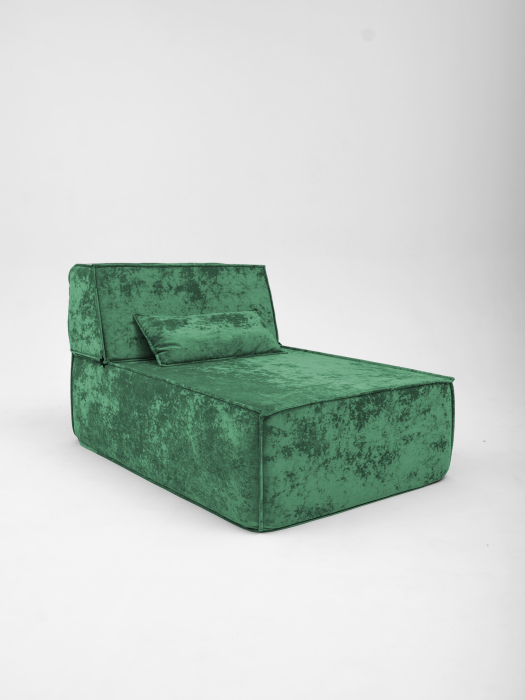 Бескаркасная мебель, Бескаркасная оттоманка Клайд,плюше